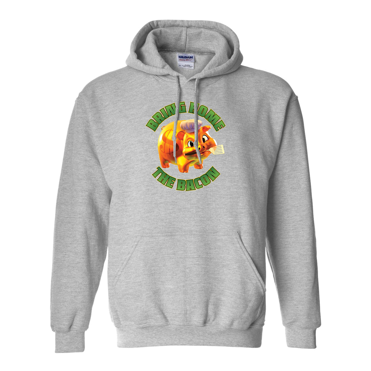 NEW! Bring Home The Bacon Pullover Hoodie