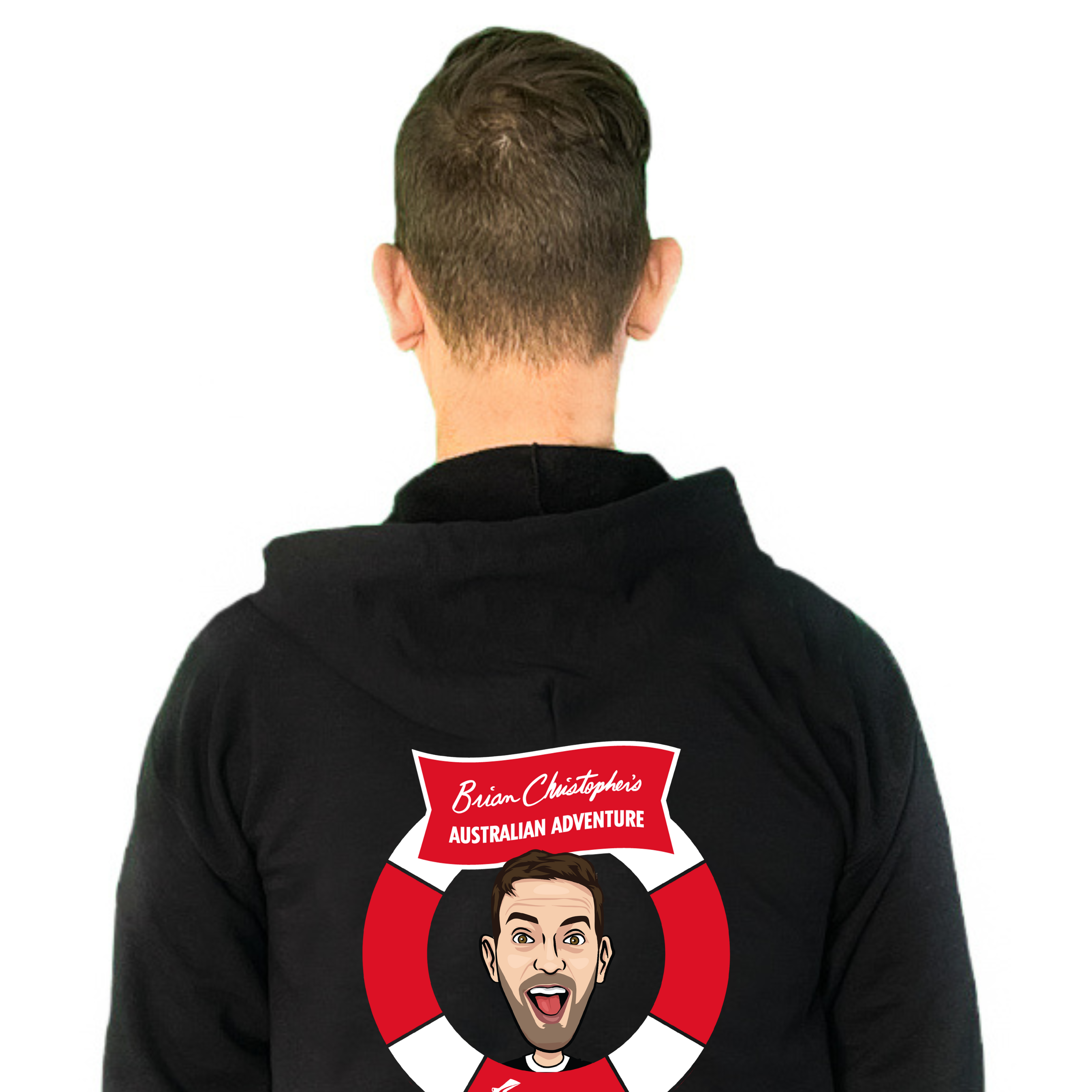 Brian Christopher's Australian Adventure Zip-up Hoodie