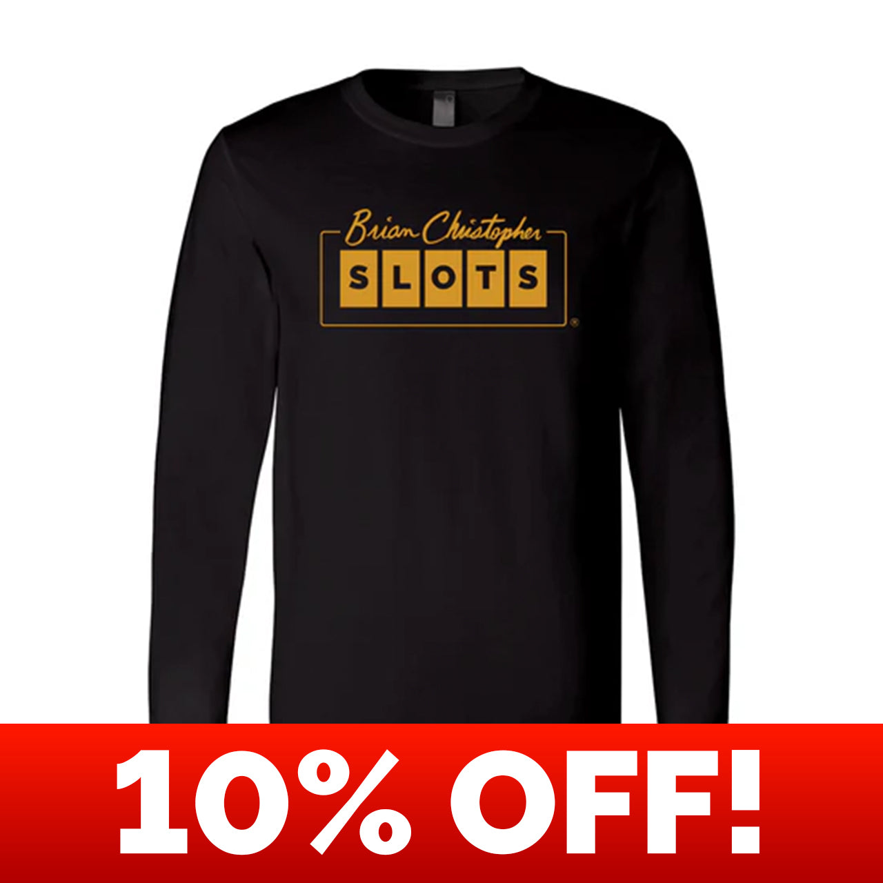 From The Vault: BCSlots (Gold) Long Sleeve Tee