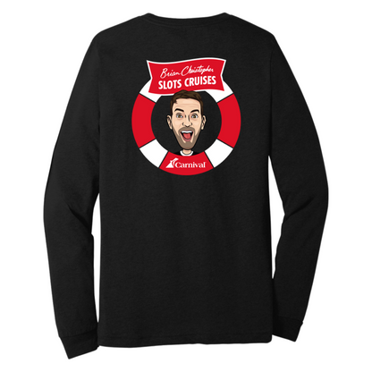 BCSlots Cruises x Carnival Long Sleeve T-Shirt