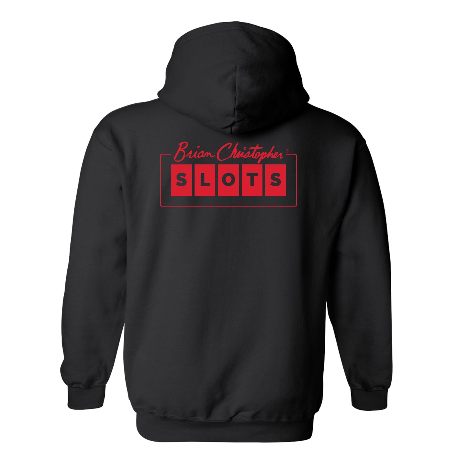 BCslots red chest back pullover