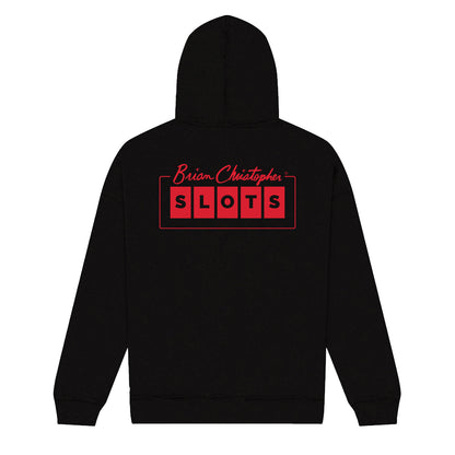 blck zip back bcslots red