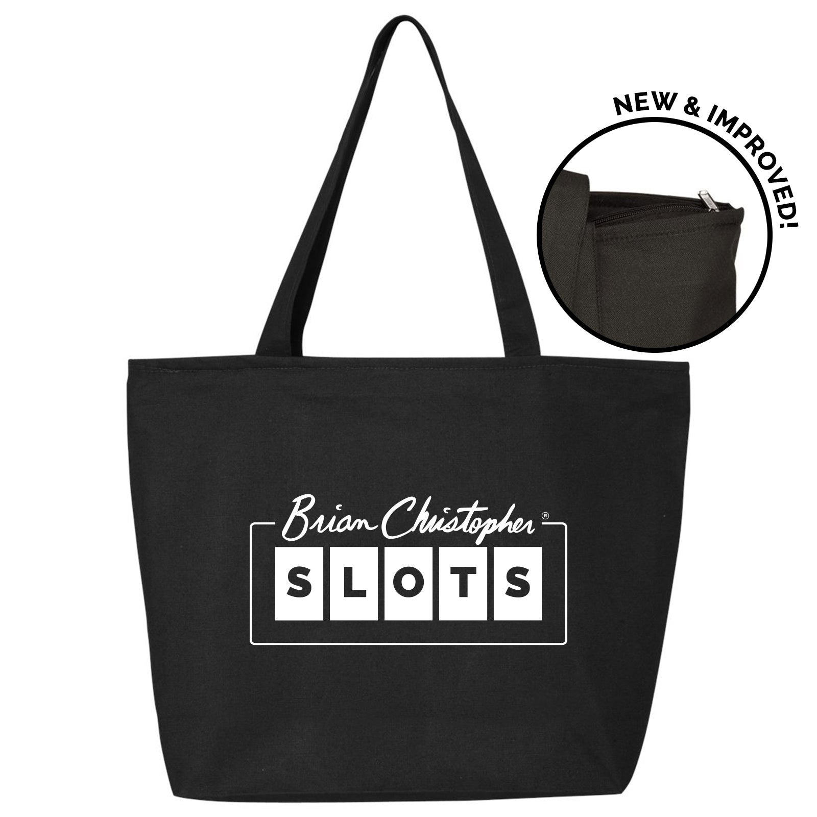 BCSLOTS White Tote Bag