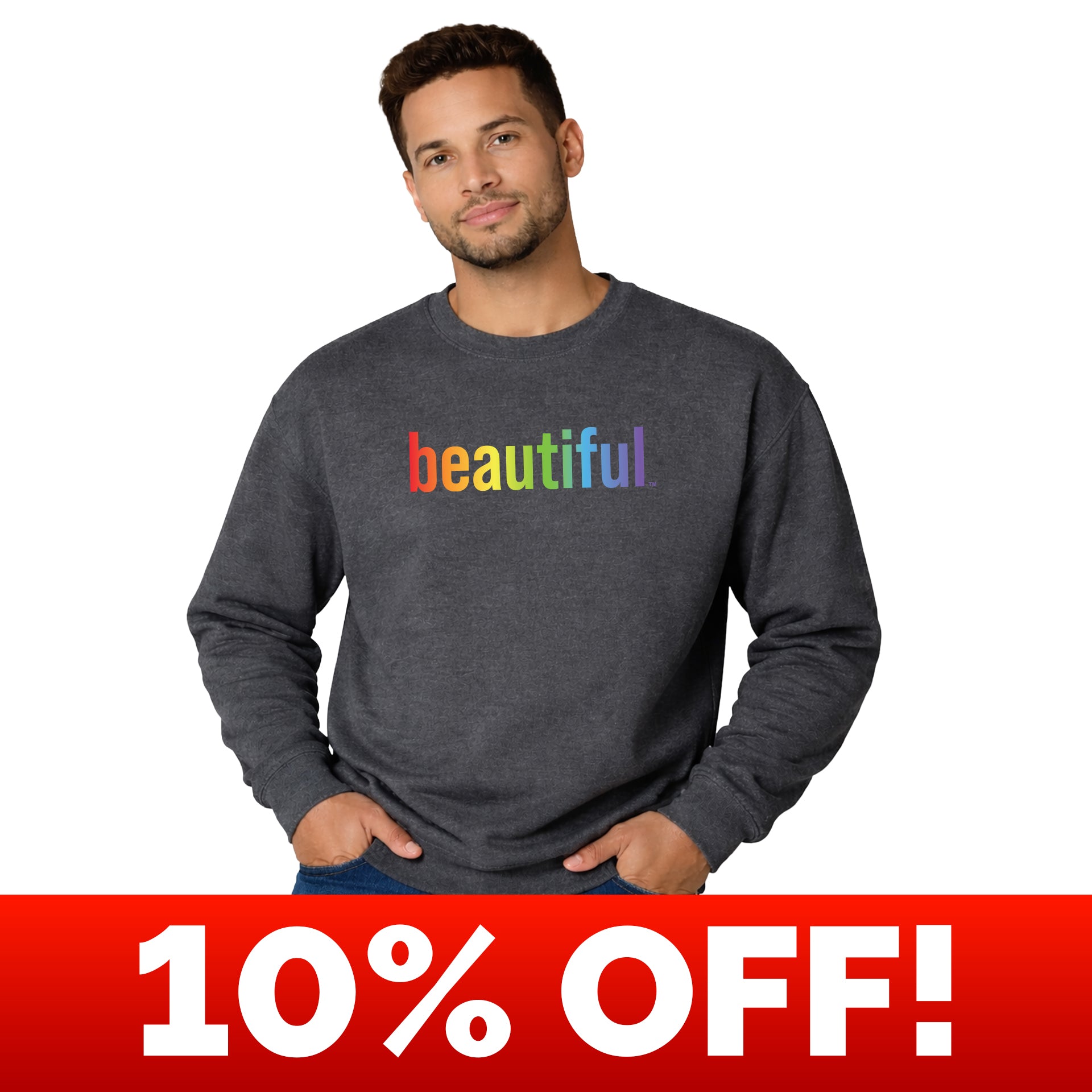 From The Vault : BEAUTIFUL Crew Sweatshirt