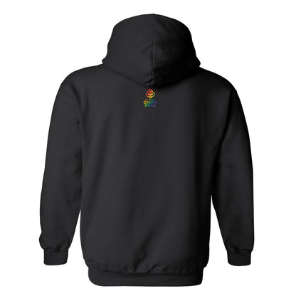 Black Hood CS logo rainbow