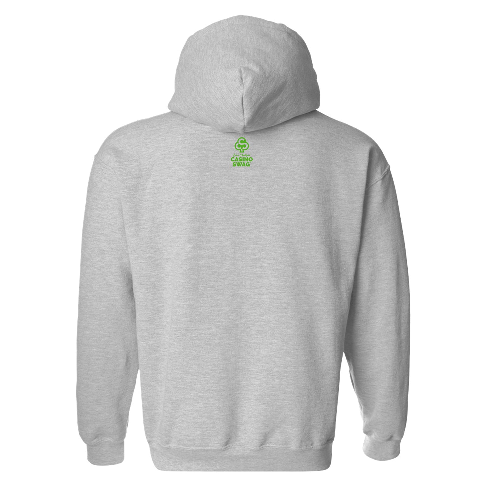 CS Logo GReen lucky Hood back
