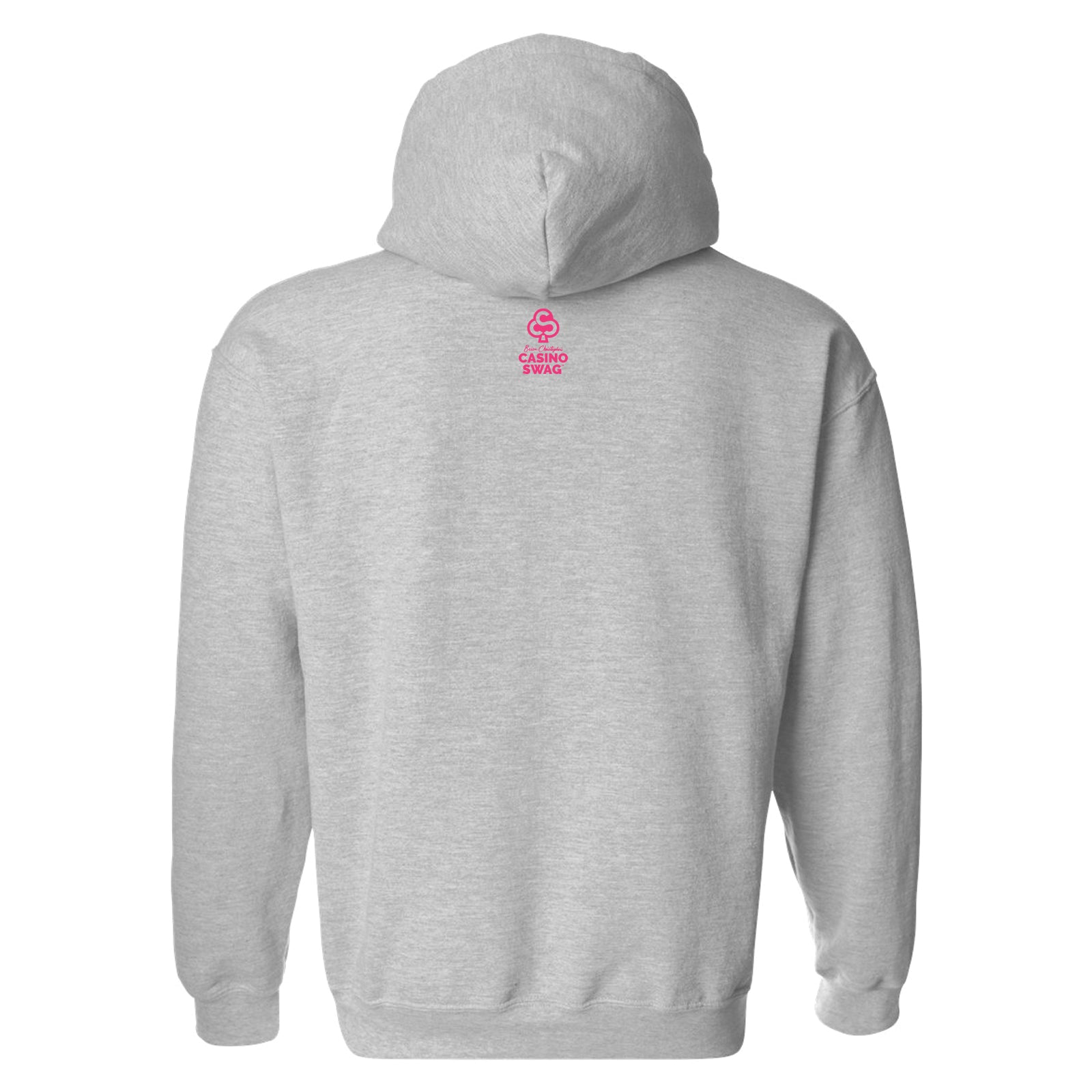 Hotpink CS logo hoodie back