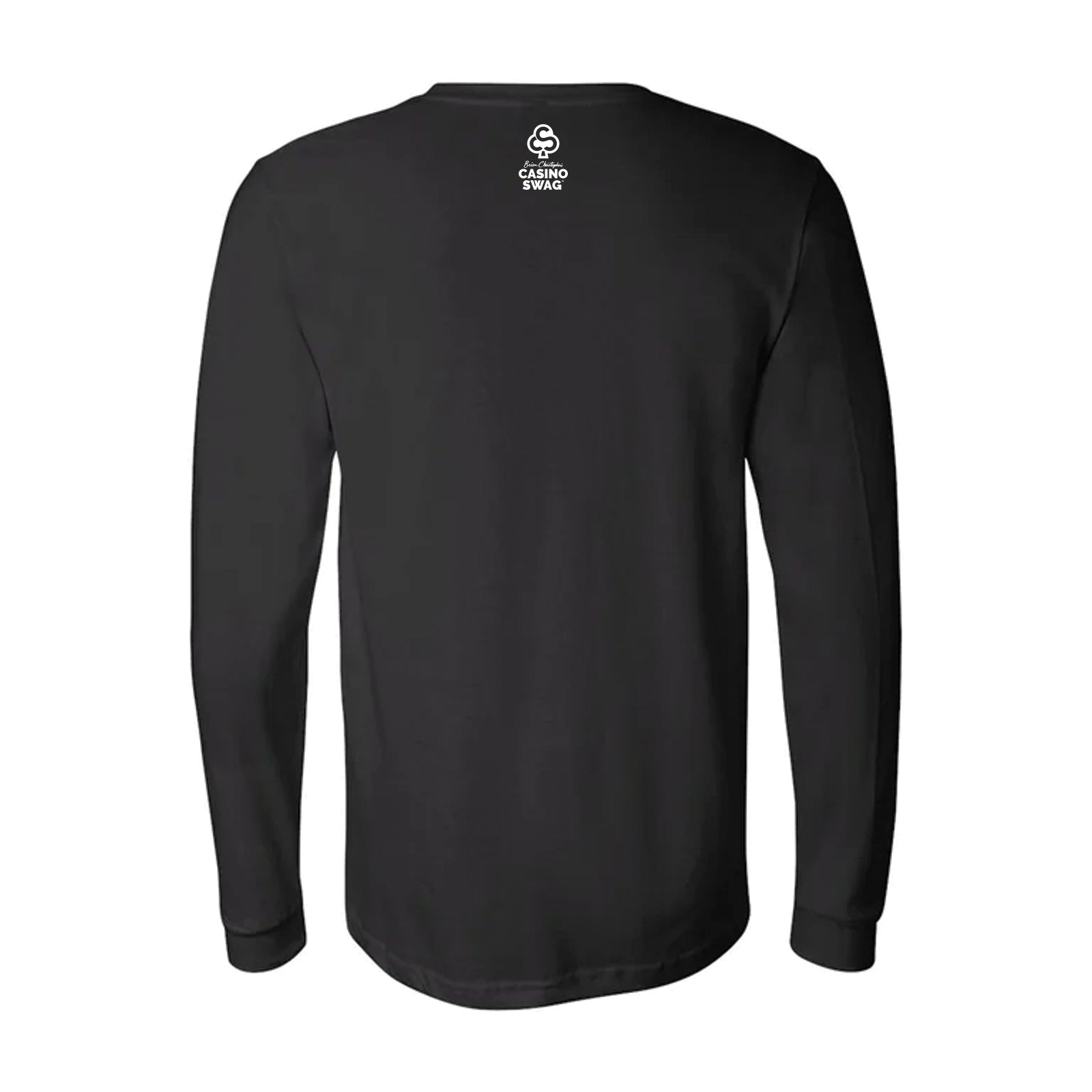 CS logo Back white lucky