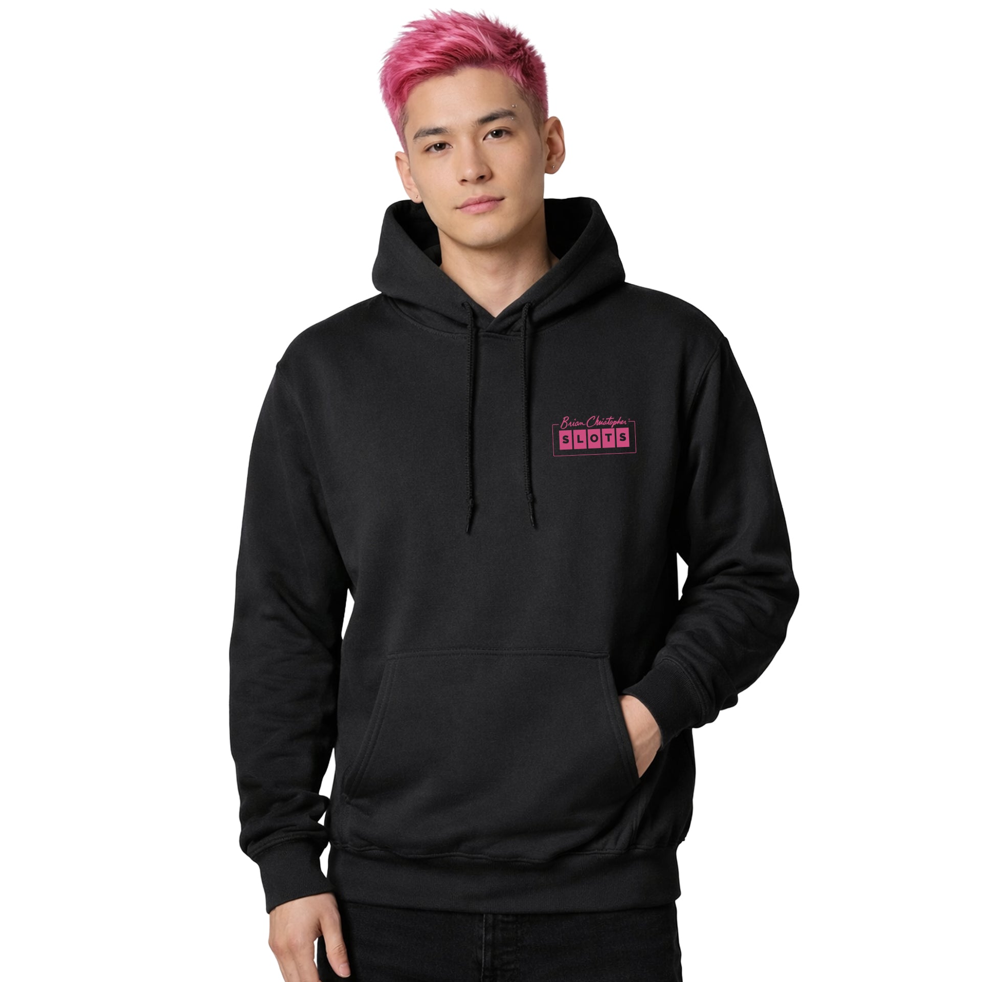 BCSlots Chest & Back Logo Pullover Hoodie