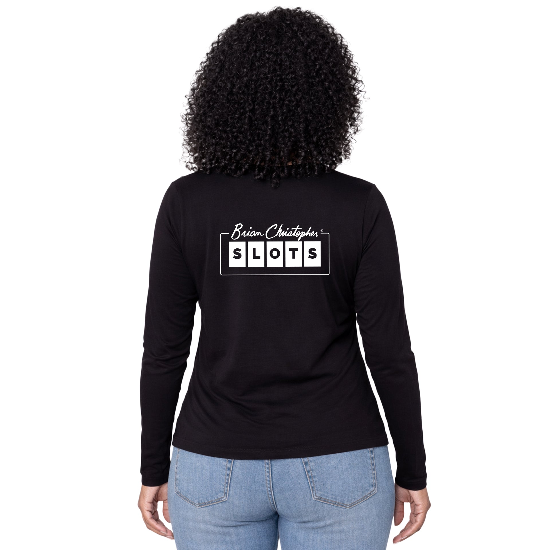 BCSlots Chest & Back Logo Long-Sleeve Tee