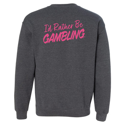 Chestback Rather be Crew Pink back