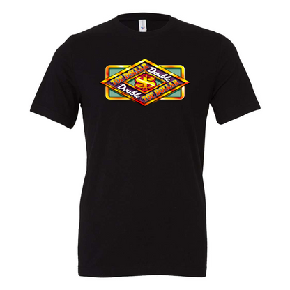 Double Top Dollar Unisex Crew Neck Tee Shirt