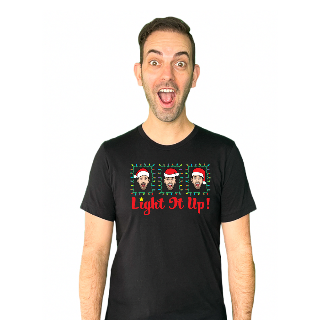 Light It Up Crew Neck Tee