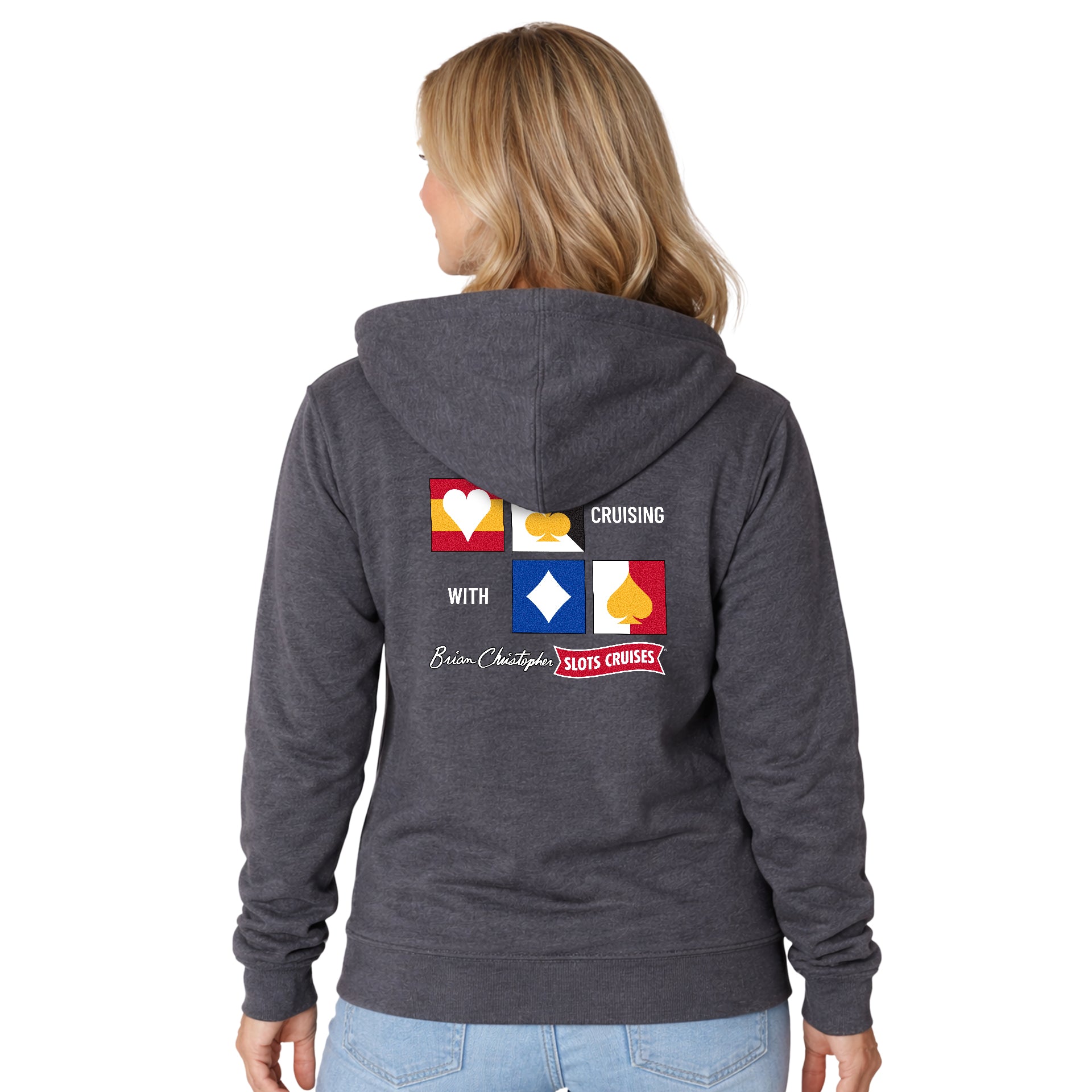 NEW! Cruising with Brian Christopher Slots 2026 Full Zip Hoodie