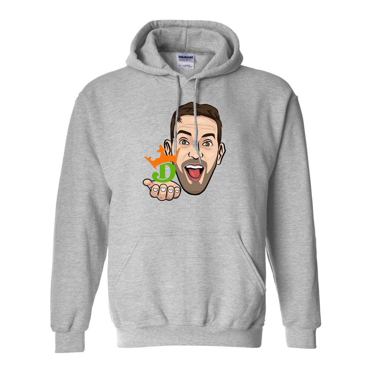 NEW! Brian Christopher Caricature x DraftKings! Pullover Hoodie