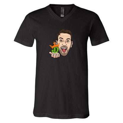 NEW! Brian Christopher Caricature x DraftKings! Crew Neck & V-Neck Tee