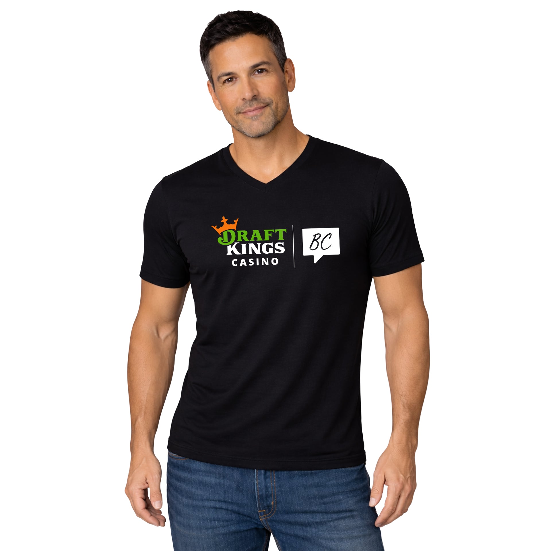 NEW! BCSlots x Draft Kings! Crew Neck & V-Neck Tee