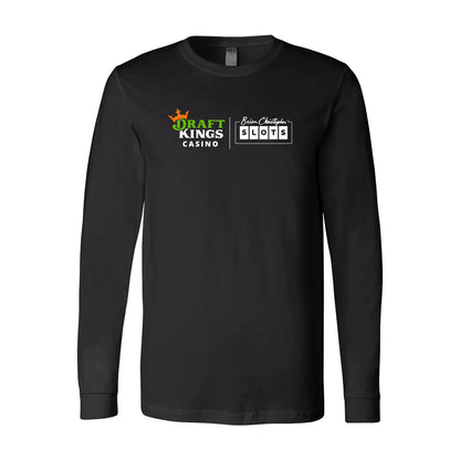 NEW! Brian Christopher Slots x Draft Kings! Long Sleeve Tee