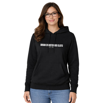NEW! Brian Christopher Slots Est 2016 Pullover Hoodie
