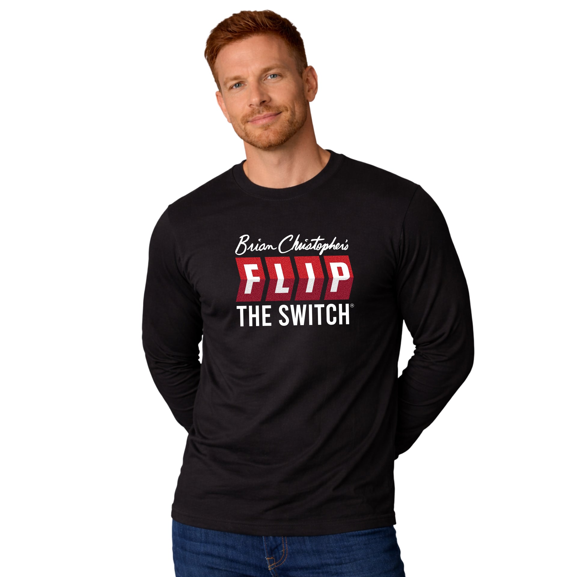 Brian Christopher's Flip The Switch Unisex Long Sleeve Tee