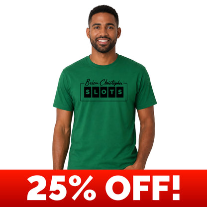 BCSlots Green Crew & V-Neck Tee