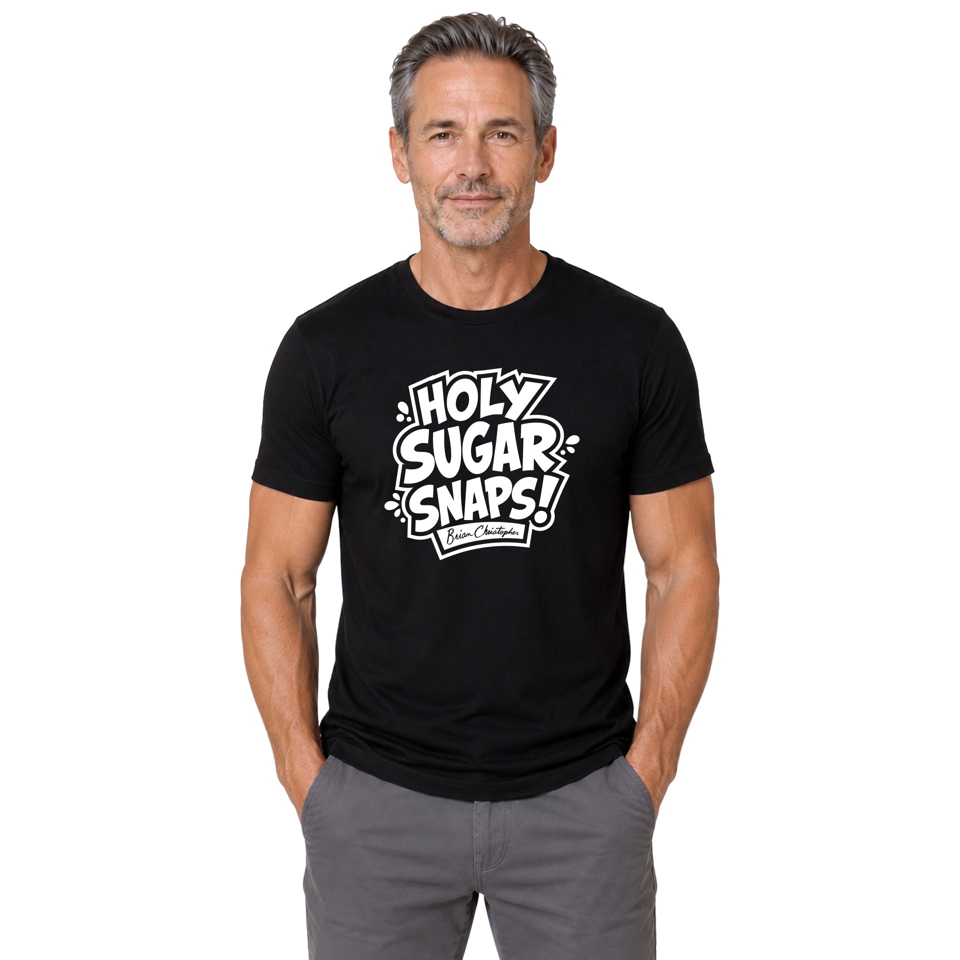 Holy Sugar Snaps!  Crew Neck & V-Neck Tee
