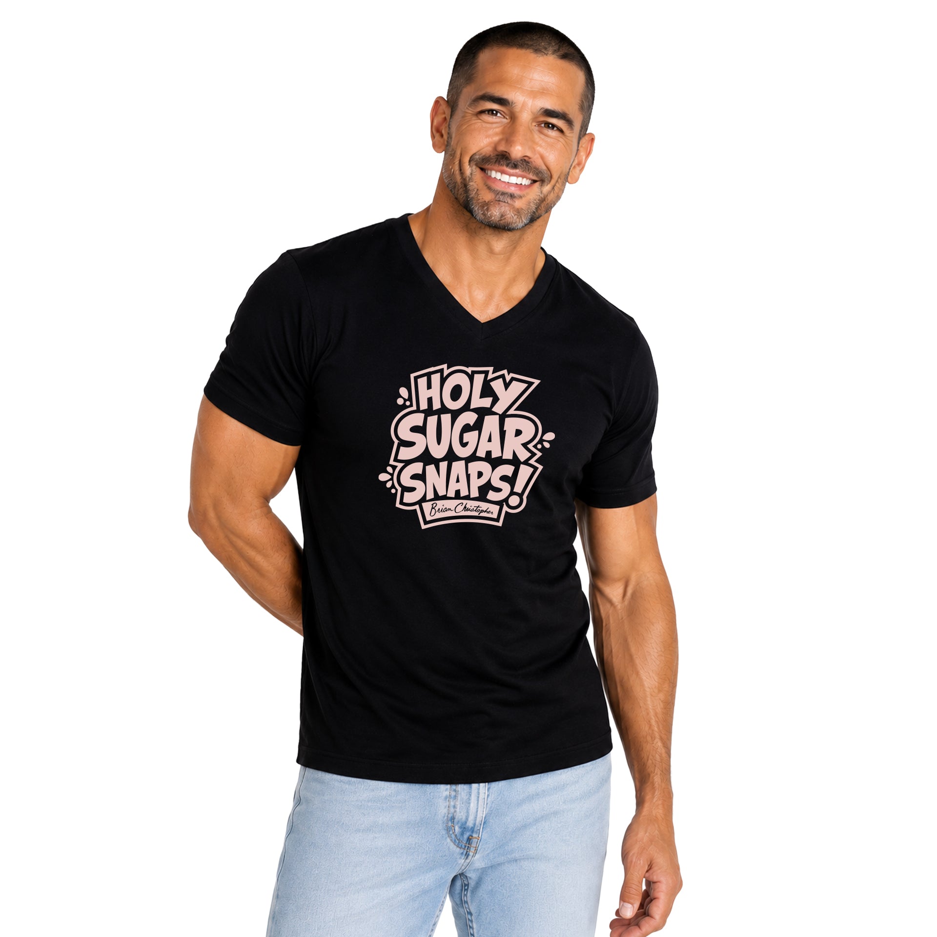 Holy Sugar Snaps!  Crew Neck & V-Neck Tee