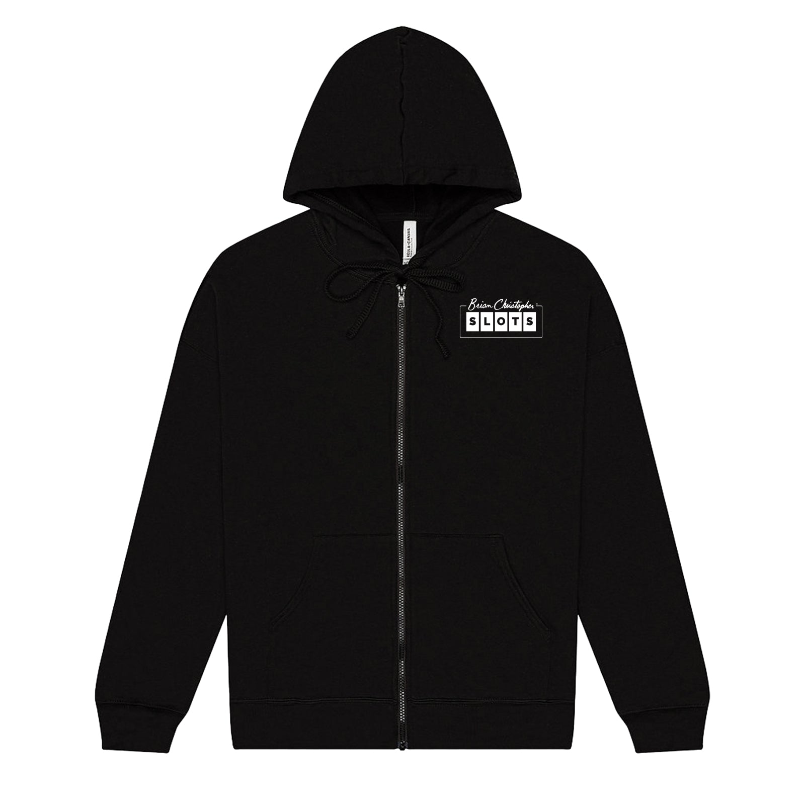 Santa's Favorite Gambler Full Zip Hoodie
