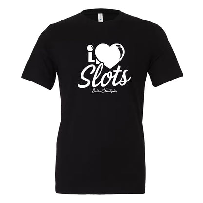 I Love Slots Crew & V-Neck Tee