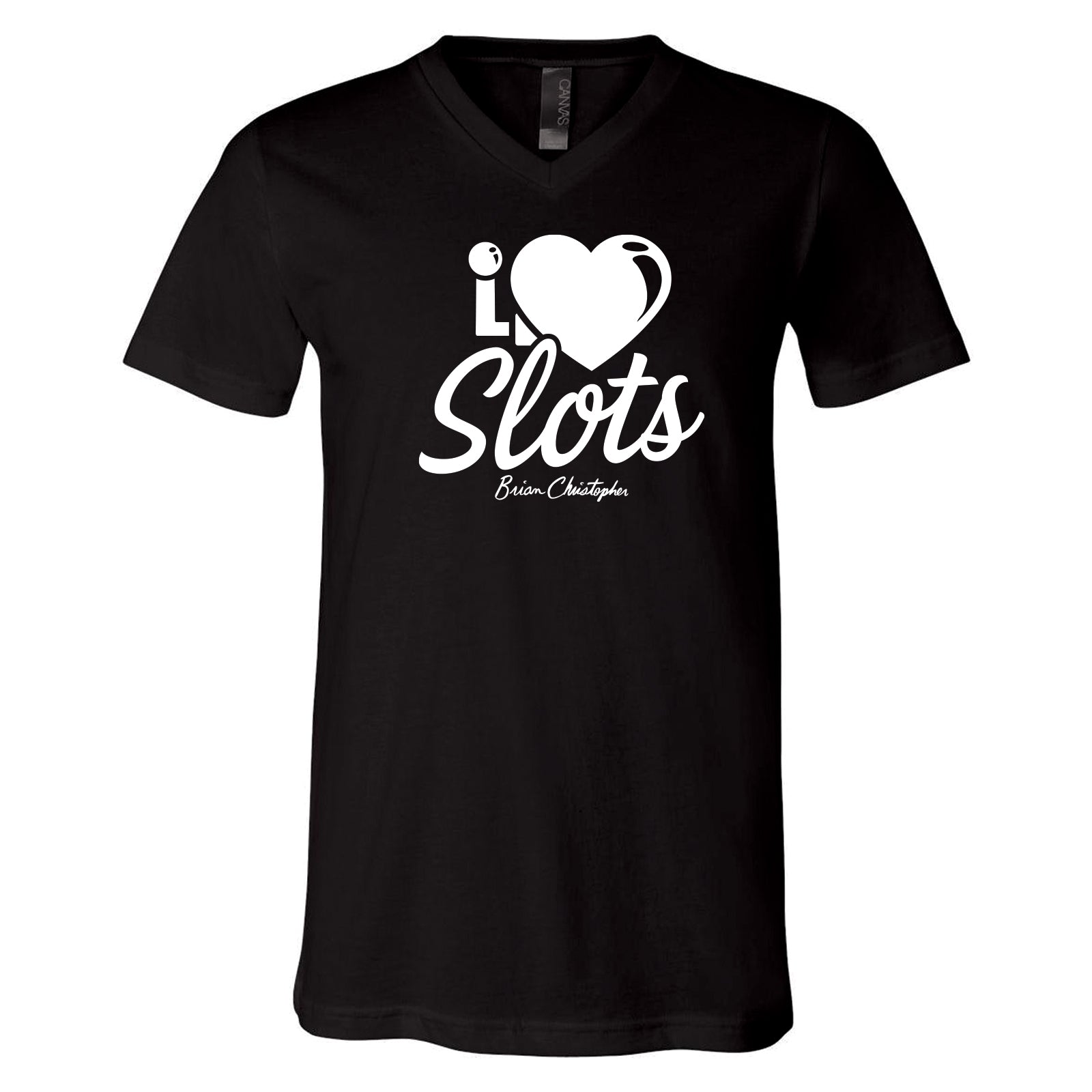 I Love Slots Crew & V-Neck Tee