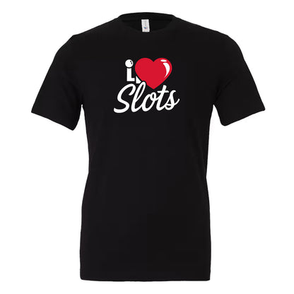 NEW! I ❤️ Slots Crew & V-Neck Tee