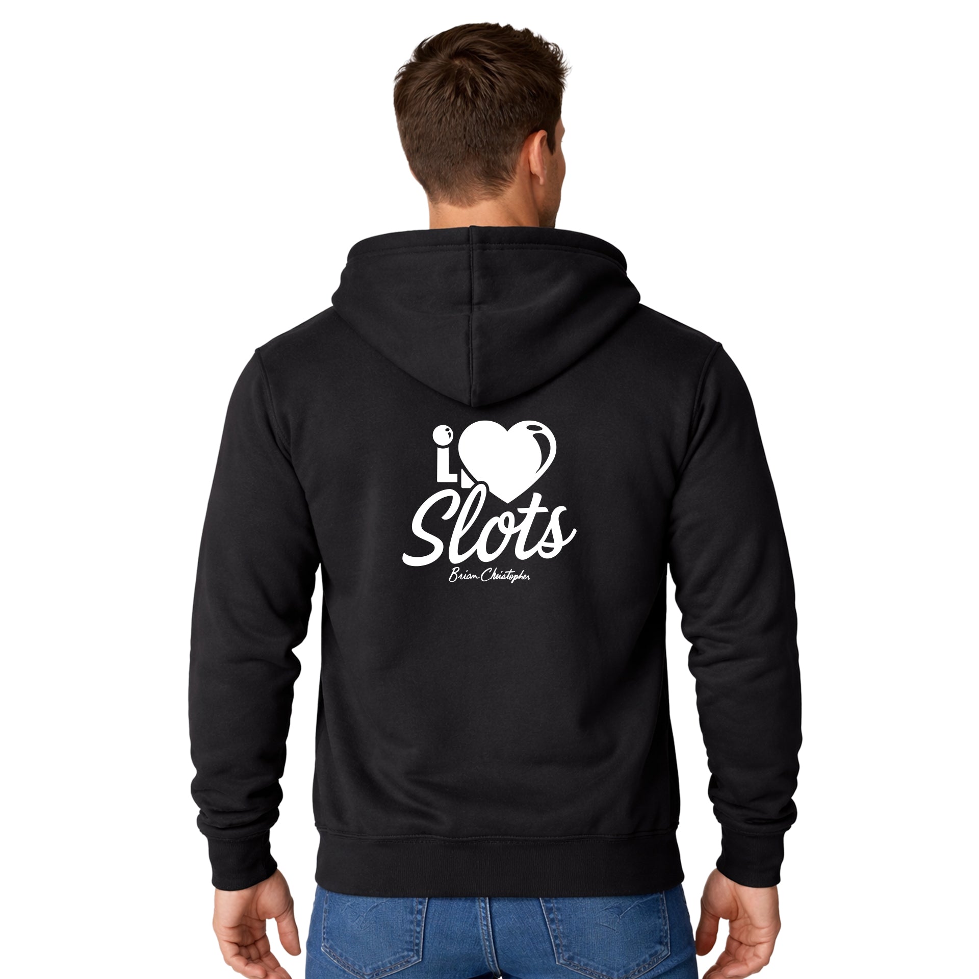 I Love Slots Full Zip Hoodie