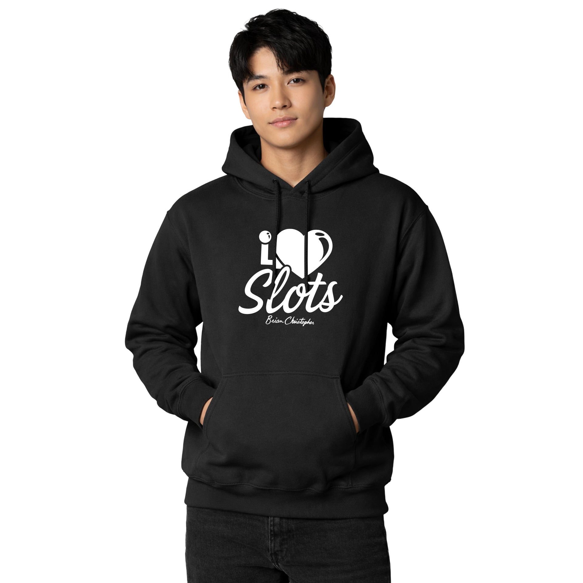 I Love Slots Pullover Hoodie