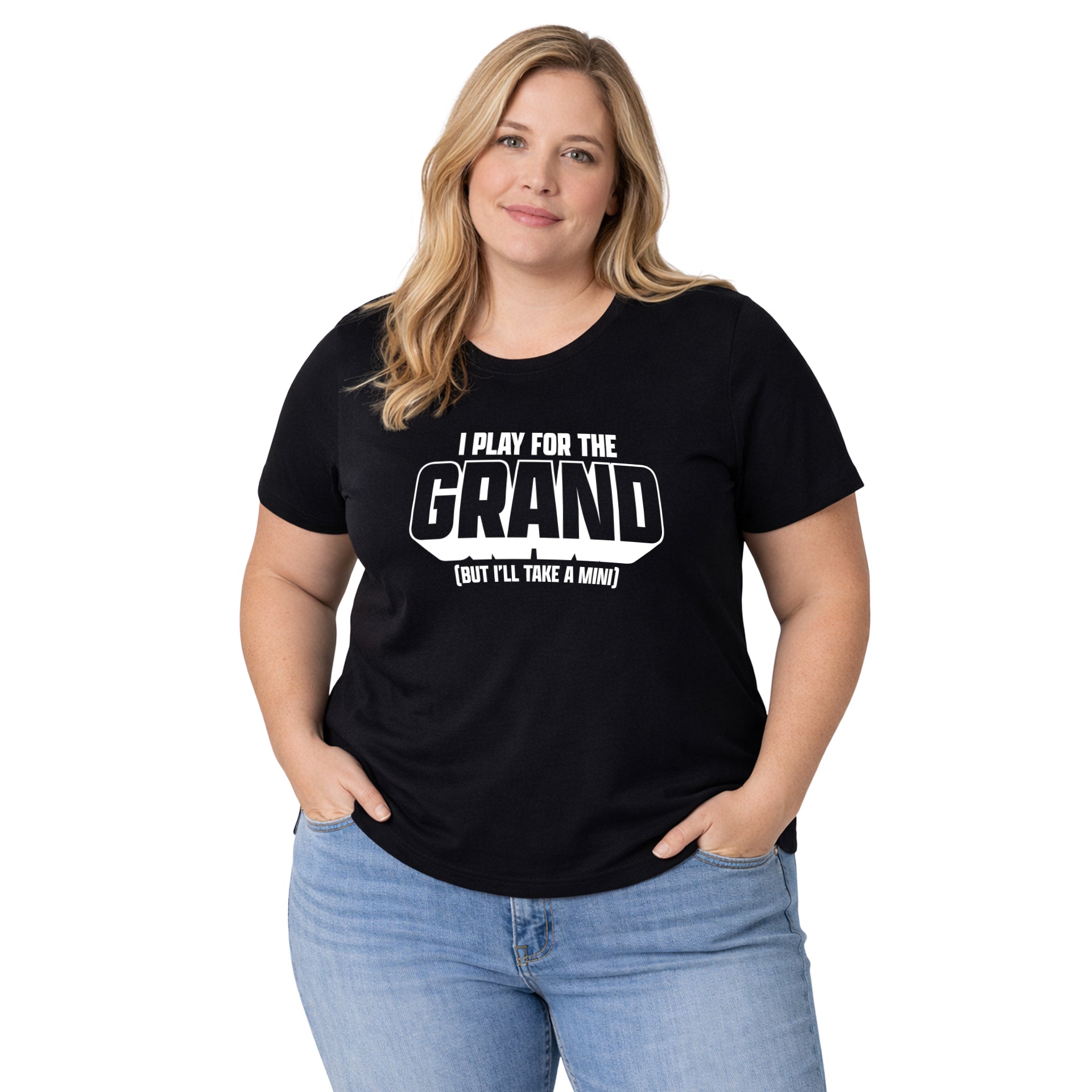 I Play For The Grand Crew & V-Neck Tee