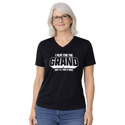 I Play For The Grand Crew & V-Neck Tee