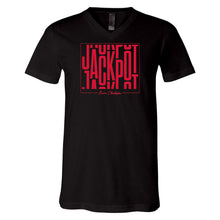 Load image into Gallery viewer, NEW! Jackpot Unisex V-Neck T-Shirt
