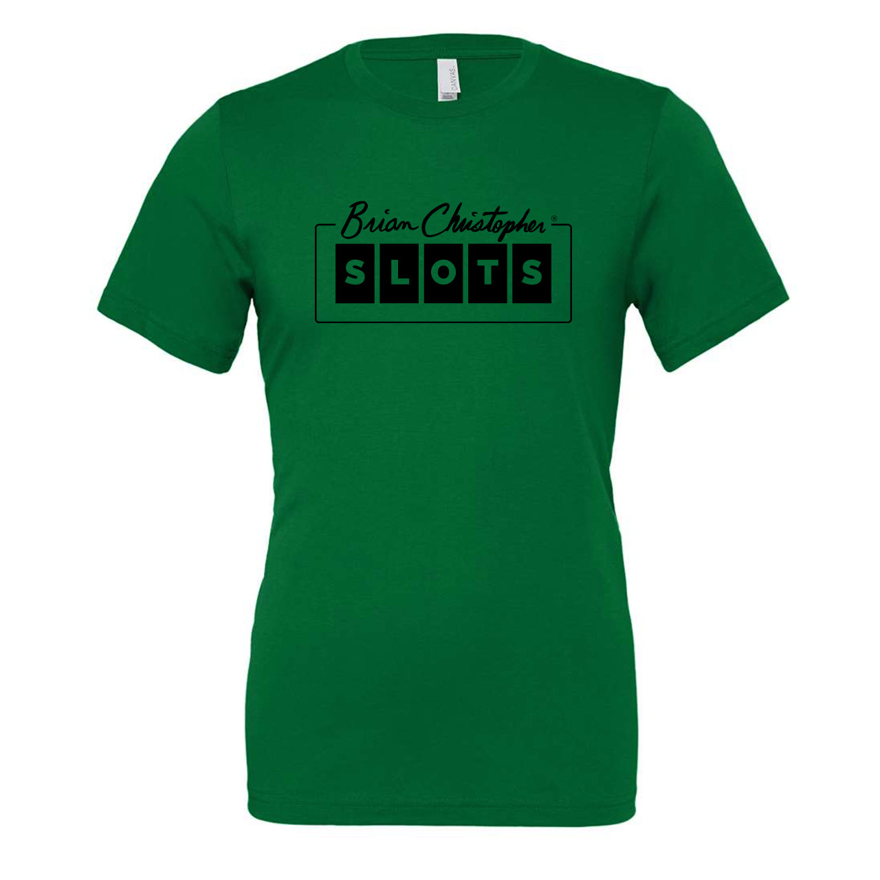 BCSlots Green Crew & V-Neck Tee