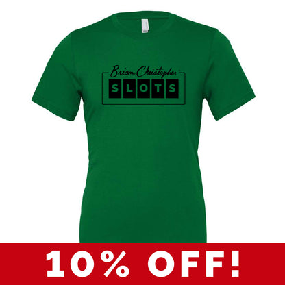BCSlots Green Crew & V-Neck Tee