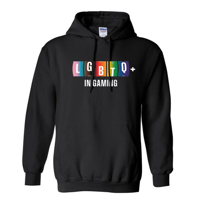 NEW! LGBTQ+ In Gaming Pullover Hoodie