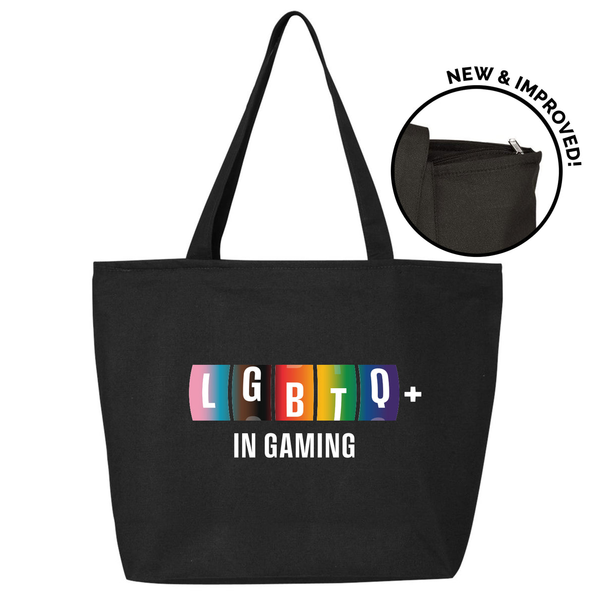 NEW! LQBTQ+ In Gaming Tote