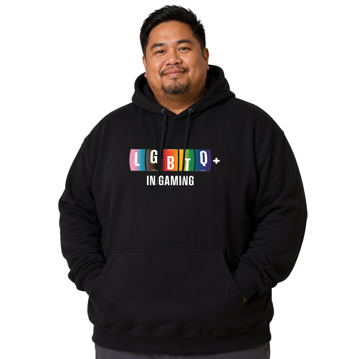 NEW! LGBTQ+ In Gaming Pullover Hoodie