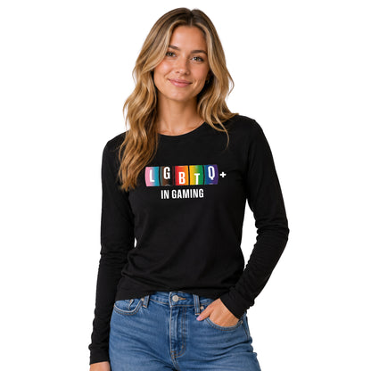 NEW! LGBTQ+ In Gaming Long Sleeve Tee