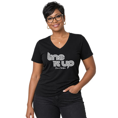 NEW! Line It Up! Signature Crew Neck & V-Neck Tee