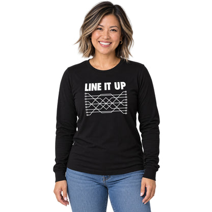 NEW! Line It Up! Paylines Long Sleeve Tee