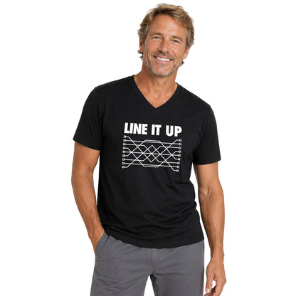 NEW! Line It Up! Paylines Crew Neck & V-Neck Tee