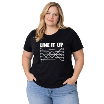 NEW! Line It Up! Paylines Crew Neck & V-Neck Tee