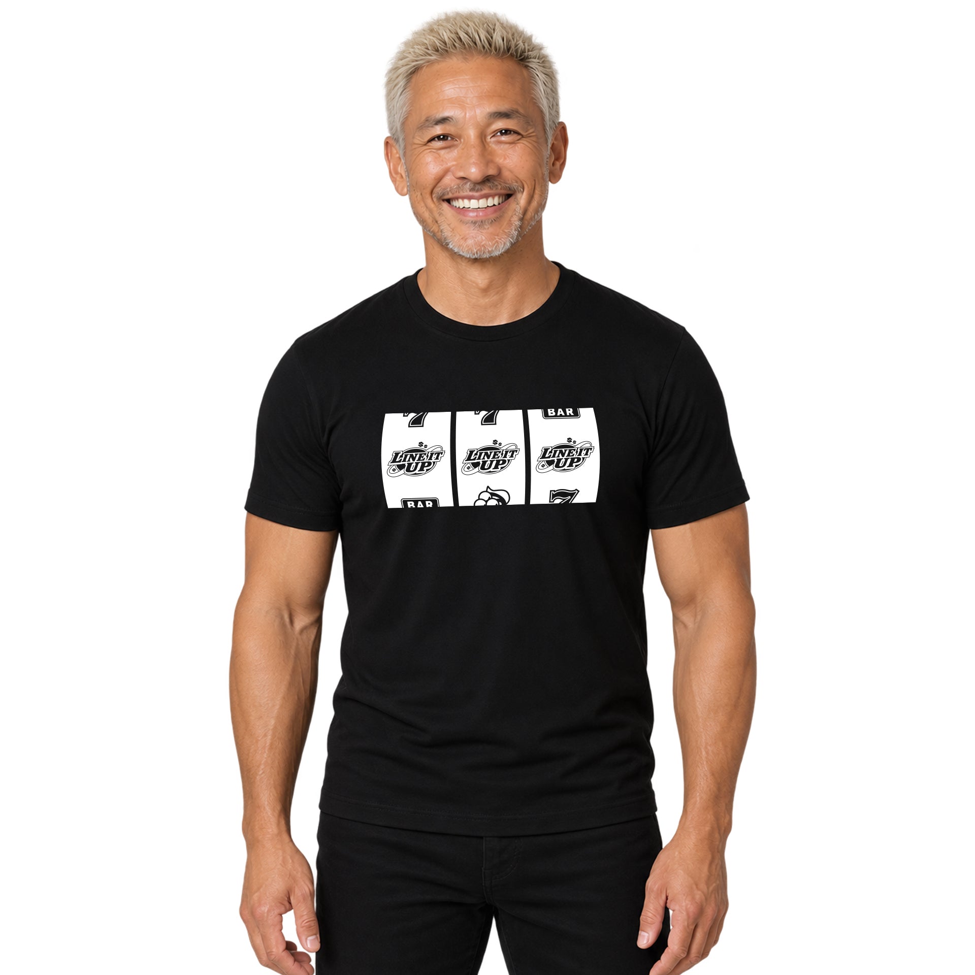 NEW! Line It Up! Crew Neck & V-Neck Tee