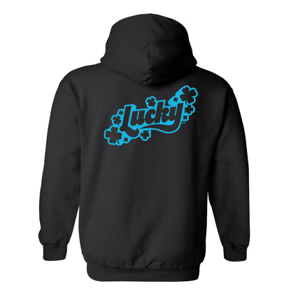 Lucky Chest & Back Logo Pullover Hoodie