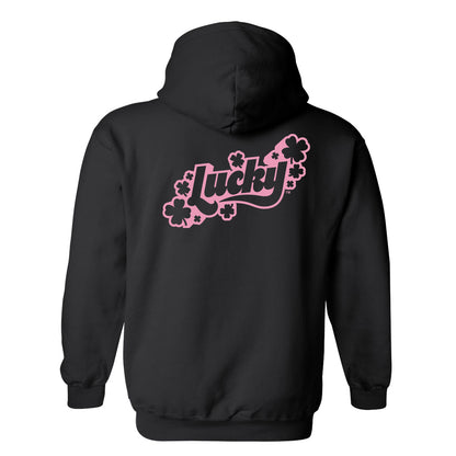 Lucky Chest & Back Logo Pullover Hoodie