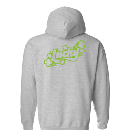 Lucky Chest & Back Logo Pullover Hoodie